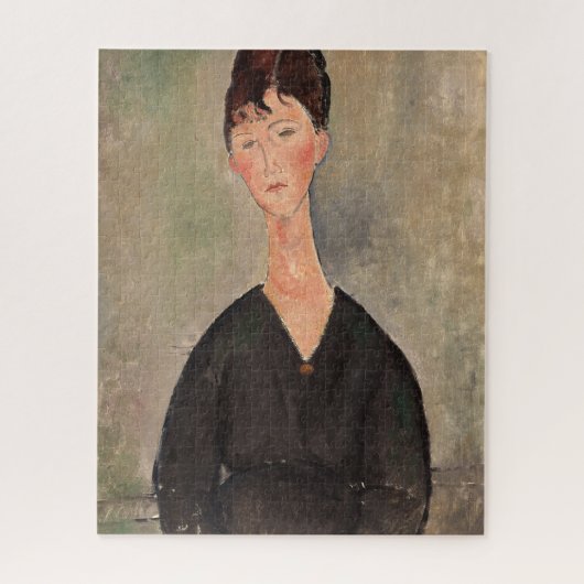 Puzzle Chanteur de café par Amedeo Modigliani (Vertical)