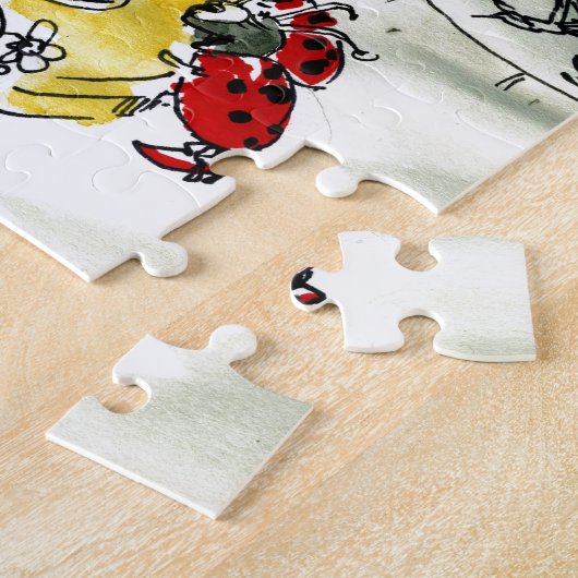 Puzzle Chanteurs de discothèque Insect drôle (Côté)