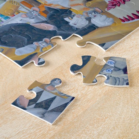 Puzzle Chaos dans la cuisine (Côté)