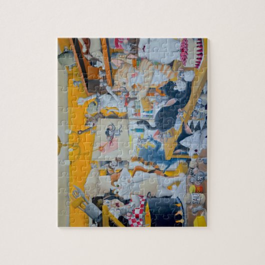 Puzzle Chaos dans la cuisine (Vertical)