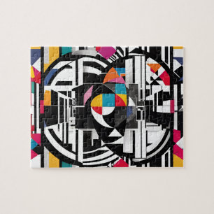 Puzzle Chaos moderne couleur Abstraite Intrigue