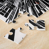 Puzzle Chaos Vibrant : Danse couleur Abstraite (Côté)