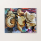 Puzzle Chapeaux de paille (Horizontal)