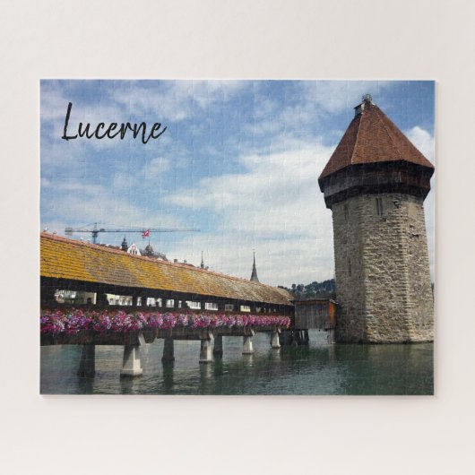 Puzzle chapel bridge lucerne (Horizontal)