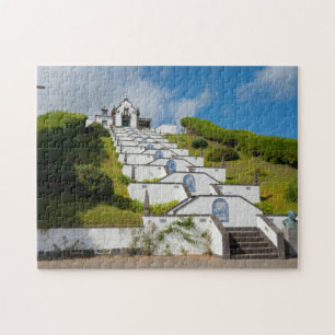 Puzzle Chapelle dans des îles des Açores