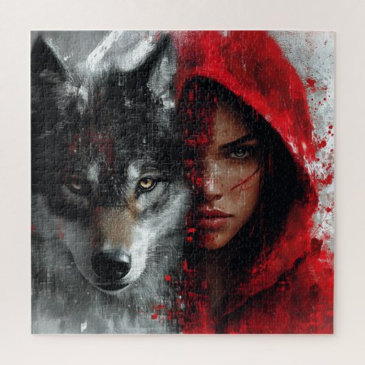Puzzle Chaperon Queen Red Riding (Vertical)