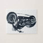 Puzzle Chaque garçon aime une grosse moto américaine (Horizontal)