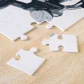 Puzzle Chaque garçon aime une grosse moto américaine (Côté)