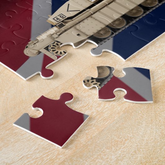 Puzzle Char Challenger 2 (Côté)