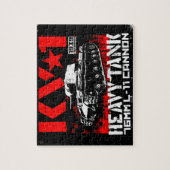 Puzzle Char lourd soviétique KV-1 (Vertical)