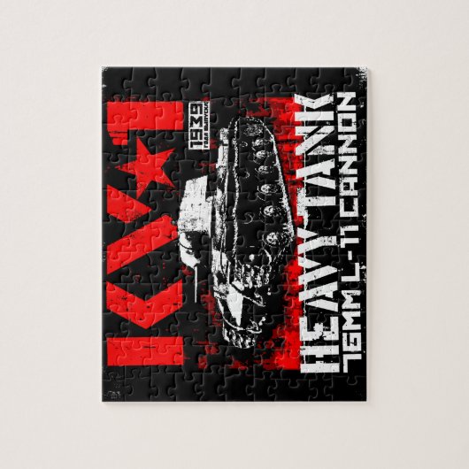 Puzzle Char lourd soviétique KV-1 (Vertical)