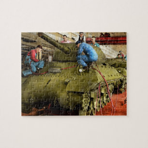Puzzle Char - Usine - Chars pour comprendre 1943