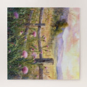 Puzzle Chardons roses de campagne (Horizontal)