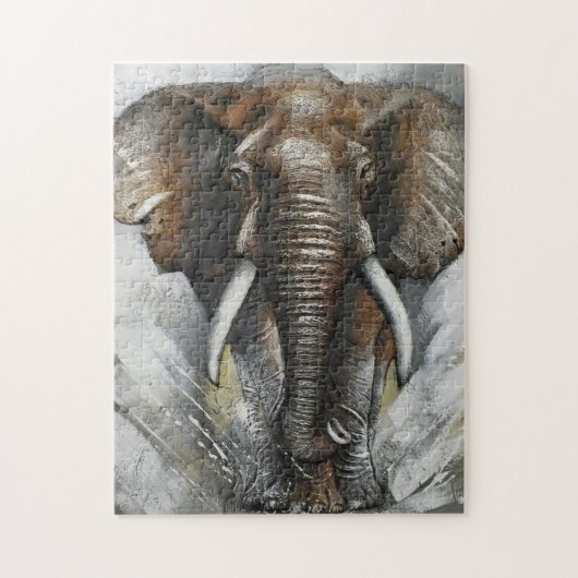 Puzzle Charger Elephant (Vertical)