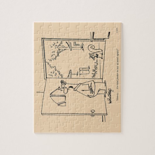 Puzzle Chargeur d'oiseaux vide (Vertical)