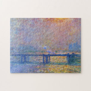 Puzzle Charing Cross Bridge, The Thames, Claude Monet