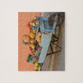 Puzzle Chariot de fruits et légumes, Cuba (Vertical)