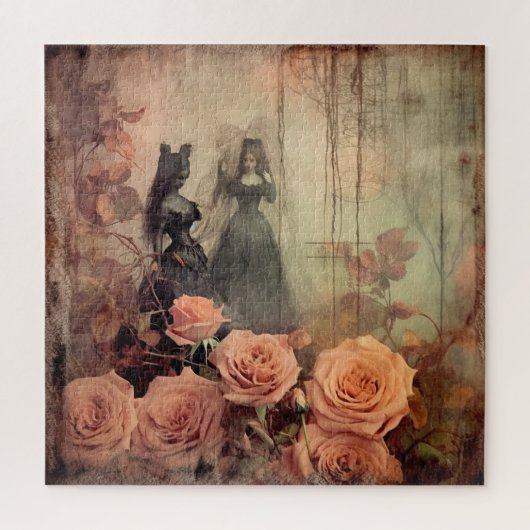 Puzzle Chariot Halloween vintage (10) (Vertical)