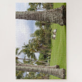 Puzzle Chariots de golf à Poipu Bay, Kauai, Hawaii (Vertical)