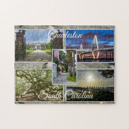 Puzzle Charleston Caroline du Sud (Horizontal)