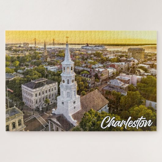 Puzzle Charleston, Caroline du Sud, États-Unis (Horizontal)