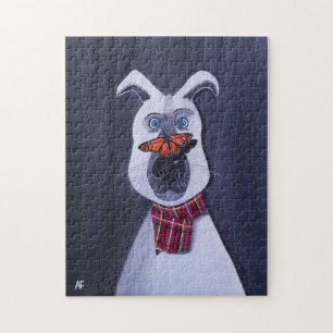 Puzzle Charlie et la peinture du monarque par Alfred Fox