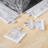 Puzzle Charlotte et Susan Cushman comme Romeo et Juliet, (Côté)