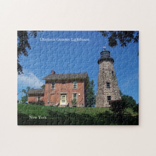 Puzzle Charlotte Genesee Lighthouse (Horizontal)