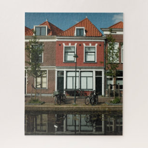 Puzzle Charmant Canal House hollandaise Delft Pays-Bas
