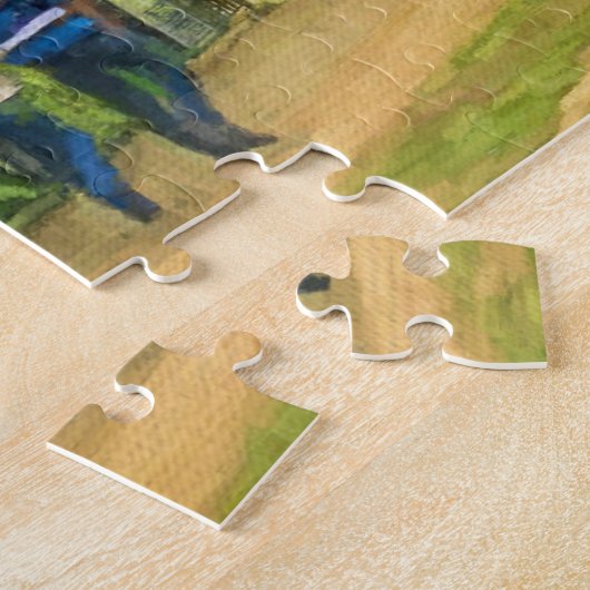 Puzzle Charmant Pittoresque River Walk Petit Village (Côté)