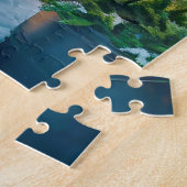Puzzle Charmant site de vacances d'hiver (Côté)