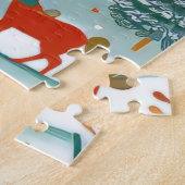 Puzzle Charmante maison en bois (Côté)