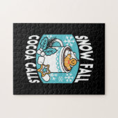 Puzzle Charme d'hiver et cacao chaud - Appels de cacao d' (Horizontal)