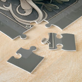Puzzle Charme floral du trèfle celtique (Côté)