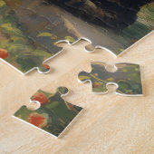 Puzzle Charming Cat Garden Scene (Côté)