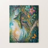 Puzzle Charming Cottage by Serene Path (Vertical)