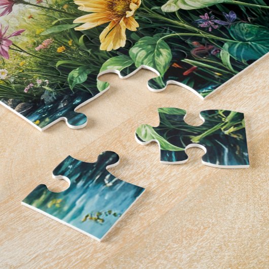 Puzzle Charming Cottage by Serene Stream (Côté)