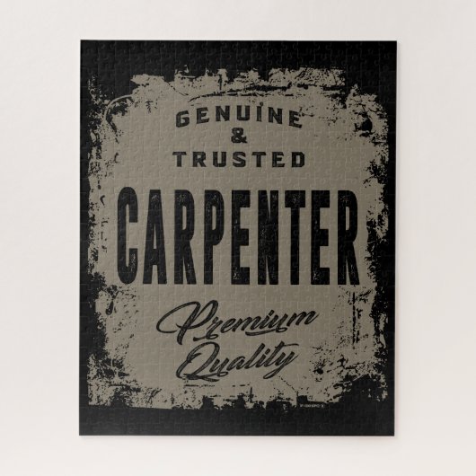 Puzzle Charpentier authentique et fiable (Vertical)