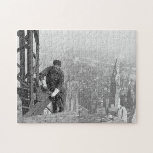 Puzzle Charpentier en fer de l'Empire State 1930 (Horizontal)