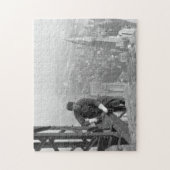 Puzzle Charpentier en fer de l'Empire State 1930 (Vertical)