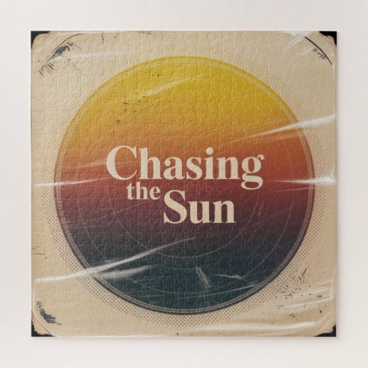 Puzzle Chasing The Sun (Vertical)