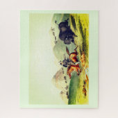 Puzzle Chasse au bison (Vertical)