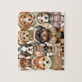 Puzzle Chasse au canard Chiens de canard Black Labrador R (Vertical)