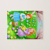 Puzzle Chasse aux oeufs de Pâques Histoire Temps Photo Vi (Horizontal)