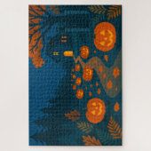 Puzzle Chasse de citrouilles pour Halloween (Vertical)