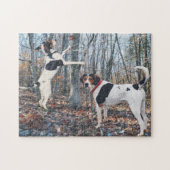 Puzzle Chasse de Coonhounds de marcheur de Treeing (Horizontal)