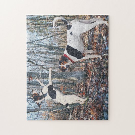 Puzzle Chasse de Coonhounds de marcheur de Treeing (Vertical)