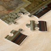 Puzzle Chasse de l'ignorance, détail de plan décoratif (Côté)