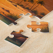 Puzzle Chasser l'heure dorée Désert Couché d'Aesthetic (Côté)