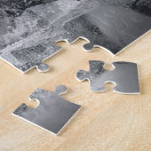 Puzzle Chasseur blanc d'ours blanc sur la glace dans (Côté)